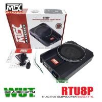 ราคา MTX ACTIVE SUBWOOFER ลำโพงซับเบส SUBBOX เบสบ็อก ซับบ็อก ดอกลำโพง8นิ้ว พร้อมรีโมทบูสเบส MTX รุ่น RTU8P (11760188137)