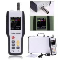 ราคา ของแท้ 2026 คุณภาพสูงHT-9600 PM2.5 เครื่องตรวจจับอนุภาคฝุ่น Particle Counter 0.3 1.5 PM10 Air Pollution Detector Particle Dust Meter 2.8in จอแสดงผล LCD (45311588448)