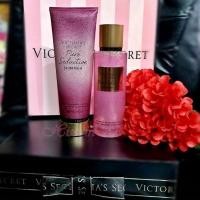 ราคา New เซ็ต 2 ชิ้น ของแท้ 100% Victoria's Secret - Pure Seduction - shimmer Fragrance Mist -250ml (1942034012)