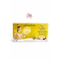 ราคา (12ก้อน/กล่อง) Samunprai Thai Siam Bird's Nest Mixed Rice Milk Soap สบู่รังนกผสมน้ำนมข้าว 60กรัม.✨ (48907054962)