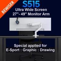 ราคา BEWISER ขาตั้งจอคอม-ทีวี Gaming/Graphic Monitor 24"-47"Max.15Kg แขนแก๊สสปริงยาวปรับโยกหมุนก้มเงยได้อิสระ อลูมินั่มเกรดเอ (21566400919)