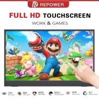 ราคา Portable Monitor หน้าจอมอนิเตอร์ IPS HDR USB-C HDMI 1920*1080p 144Hz หน้าจอสัมผัส 14/15.6 นิ้ว 4K แบบพกพา สําหรับ Switch XBOX PS4 PS5 โทรศัพท์มือถือ แล็ปท็อป iPad Mac (25536822589)