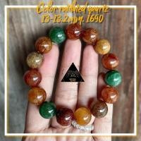 ราคา กำไลข้อมือ หินนำโชค ไหมสามกษัตริย์ (Color Rutilated quartz) (23307708862)