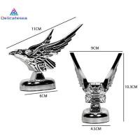 ราคา [Delicatesea] ตกแต่งภายนอก 1PC รถ Bonnet ฝากระโปรงหน้า Eagle เครื่องประดับ Badge Auto Front Cover 3D Eagle Emblem อุปกรณ์ตกแต่งรถยนต์ใหม่ (44131282813)