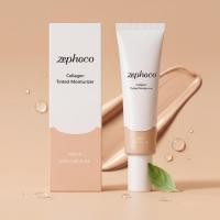 ราคา 50ML Zephoco Collagen Tinted Moisturizer Hydrating Breathable น้ําหนักเบา Daily Face Care (48215215576)