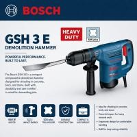 ราคา [ BOSCH ] (GSH 3 E) ค้อนรื้อถอน | 650W | 3.2J | SDS พลัส (54608199614)