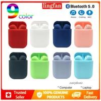 ราคา วัสดุอย่างดี ชุดหูฟังบลูทูธไร้สาย i12 Tws Inpods ขายดีสุด (12998883744)