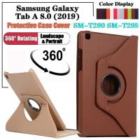 ราคา สําหรับ Samsung Galaxy Tab A 8.0 (2019) SM-T290 SM-T295 แฟชั่น 360° เคสแท็บเล็ตหนัง แบบฝาพับ หมุนได้ สําหรับ Folio (19119586277)