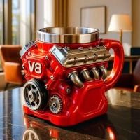 ราคา เครื่องยนต์ขนาดเล็ก V8 ถ้วยเครื่องจักรกล เครื่องยนต์ความคิดสร้างสรรค์เรซิ่น ถ้วยบุคลิกภาพ เทคโนโลยี ความรู้สึก ถ้วย เครื่องประดับ (53562607006)