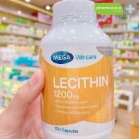 ราคา Mega We Care Lecithin 1200 mg 100 capsules (29951341179)