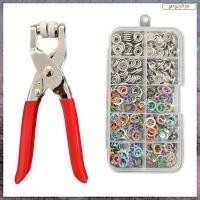 ราคา [LR] Grommet คีมชุด Punch Kit the Snap Fastener Kit Grommet ชุดเครื่องมือ (48014742838)