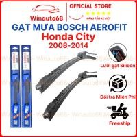 ราคา Bosch Aerofit ที่ปัดน้ําฝนซิลิโคนเนื้อนุ่มระดับพรีเมียมสําหรับ Honda City 2008-2014 ขนาด 16 นิ้ว*24 นิ้ว (51601755541)