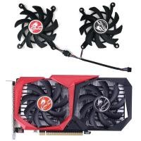 ราคา ใหม่ COLORFUL GTX 1660 พัดลมสําหรับ GeForce RTX 2060 2060 SUPER GTX 1660Ti 1650 1660 SUPER กราฟิกการ์ดพัดลม 85 มม.4PIN GPU พัดลม (28387611073)