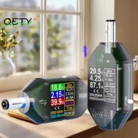 ราคา [qetyellow] 600W DC4.5-50V Max 12A เครื่องทดสอบกระแสไฟฟ้าแรงดันไฟฟ้าแบบดิจิตอลความแม่นยําสูง DC5.5x2.5 เครื่องมือเครื่องวัดความจุ DT550 TH (47264230510)