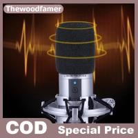 ราคา Thewoodfamer 1PC AT2020 Mic Windshield โฟมกรองสําหรับ Audio Technica ATR2500 AT2035 AT2050 AT4040 ไมโครโฟนกระจกหน้ารถ EN (45712719144)
