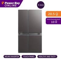 ราคา MITSUBISHI ELECTRIC ตู้เย็น 4 ประตู L4 GRANDE 20.5 คิว Inverter (สี Glass Dark Silver) รุ่น MR-LA65EY-GDS (29625094326)