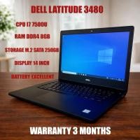ราคา โน๊ตบุ๊คมือสอง Dell latitude 3480 I7 7500U Notebook ราคาสุดคุ้ม (24469266076)