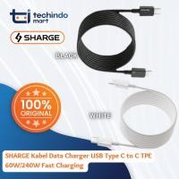 ราคา SHARGE สายชาร์จข้อมูล USB Type C ถึง C TPE 60W 240W ชาร์จเร็วสําหรับ iPhone Samsung Android (41531963364)