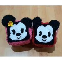 ราคา ที่ใส่กระดาษทิชชู่ มิกกี้ มินนี่ ลิขสิทธิ์แท้ DISNEY [Mickey&Minnie] (4755566500)