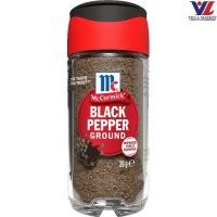 ราคา [9300683506853] Mccormick Black Pepper Ground 39 G แม็คคอร์มิค พริกไทยดำป่น (26645280986)