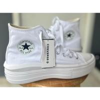 ราคา Converse Collection คอนเวิร์ส รองเท้าผ้าใบ รองเท้าลำลอง รองเท้าข้อสูง W Chuck Taylor All Star Move Platform HI (มือ2) (24863880513)