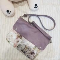 ราคา กระเป๋าสะพาย สีม่วงพาสเทล (1816384486)