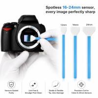 ราคา 5PCS ทิ้งเซ็นเซอร์กล้องทําความสะอาด Swab Kit สําหรับ DSLR CMOS CCD Digital Camera Swab Pembersih Sensor (45113265056)