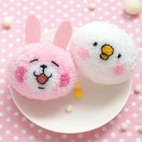ราคา Pompom Usagi Rabbit and Piske Chicken - พวงกุญแจทํามือ (52410659027)