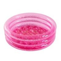 ราคา NEWพร้อมส่งสระน้ำเด็ก สระว่ายน้ำเด็ก สระน้ำเป่าลม สระเป่าลมเด็ก สระน้ำกลม พื้นโรสโกลด์-สีใสกากเพชร (3174511075)