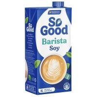 ราคา โซกูดบาริสต้าซอยมิลค์ 1ลิตร So Good Barista Soy Milk 1ltr. [หมายเลขบาร์โค้ด 9300652808827] (48212738184)