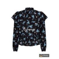 ราคา dorothyperkinsFloral Print Ruffle Sleeve Top (6786846959)