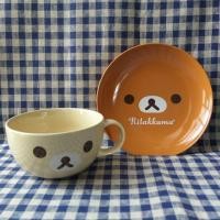 ราคา เซตจานคุมะและถ้วยกาแฟหมีริลัคคุมะ Rilakkuma (1612388228)