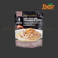 ราคา คิวพี ครีม ซอส วิท แชมปิญอง แอนด์ ทรัฟเฟิล 150 กรัม.Kewpie Pasta Sauce Cream Sauce with Champignon & Truffle 150 g. (57451603939)
