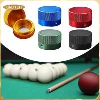 ราคา [unjitsh] Pool Cue Chalk Holder Snooker Tool Round Small Billiard Chalk Carry Case for (40406261732)