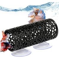ราคา ของเล่นปลากัด Abizoo - Betta Tunnel Black, ถ้ํากลวงทั้งหมด, Safer สําหรับปลาและกุ้งทั้งหมด, ตกแต่งตู้ปลา & Hideout Tube RDPQ (51060750629)