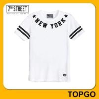 ราคา 7th Street เสื้อยืดสกรีนลาย รุ่น New York Star (ขาว) RZB001 ของแท้ (23811077)