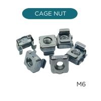 ราคา Cage nut M6, น็อตติดตู้แร็ค M6, (ชุด 10 ชิ้น) เคจนัท ชุดน็อตติดตั้งตู้แร็ค M6 (43405281078)