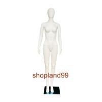 ราคา หุ่น หุ่นผู้หญิง หุ่นโชว์เสื้อ หุ่นพลาสติก เคลือบเงาสีขาว รหัสJ08 (8552529600)