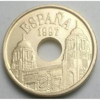 ราคา ปี 1997, เหรียญ 25 Pesetas,, ประเทศสเปน (Spain), Melilla (9807526629)