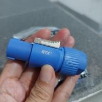 ราคา Jack spikon สีน้ําเงิน STX JSB แจ็คเดิม speakon STX (56710832751)