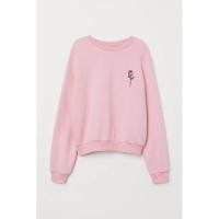 ราคา เสื้อกันหนาว H&M สีชมพู (มือสอง) (9729901438)