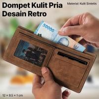 ราคา กระเป๋าสตางค์หนังผู้ชาย BOGESI Retro Design - BOGESI009 (25047515393)
