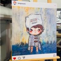 ราคา กรอบลอยแคนวาส เกรด A ขนาด 20x30 cm/30x40 cm (มีตัวเลือก) (28512259240)