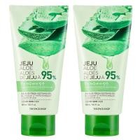 ราคา [ส่งตรงจากญี่ปุ่น] The Face Shop JEJU ALOE Fresh Soothing Gel 300ml + 300ml K Beauty (56511826782)