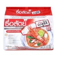 ราคา [สินค้าส่งด่วน] ซื่อสัตย์ บะหมี่กึ่งสำเร็จรูป รสต้มยำกุ้งน้ำข้น 60 ก. แพ็ค 6 (51314894548)