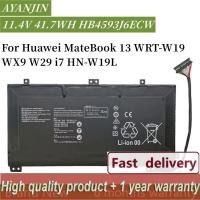 ราคา ✿แบตเตอรี่แล็ปท็อป HB4593J6ECW สำหรับ Huawei MateBook 13 WRT-W19 WX9 W29 i7 HN-W19L โน้ตบุ๊ก (26080455623)