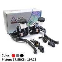 ราคา 19 RCS 17.5 Adelin Motorcycle Brake Line Clutch Master Cylinder Hydraulic 7/8" 22mm For R1 R6 FZ6 G (41578525474)