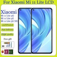 ราคา Original AMOLED สําหรับ Xiaomi Mi 11 Lite Mi 11 Lite 5G Mi 11 Lite 5G NE จอแสดงผล LCD หน้าจอสัมผัสเปลี่ยน (24786446231)