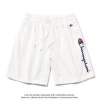 ราคา Champion Champion Basic Black White Classic logo Shorts Men Women Loose Sports Casual Shorts (55764687926)
