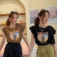 ราคา Cactus top - เสื้อยืดลาย Cactus (22182184385)